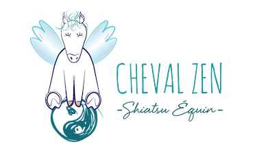 Logo Cheval Zen, shiatsu équin dans le Vaucluse